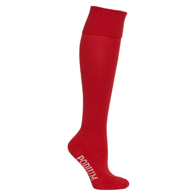 Stock Podium Sport Socks (red)